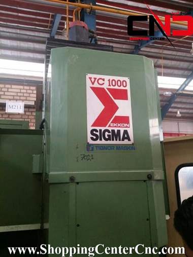 فرز سی ان سی سه محور دو پالت SIGMA VC 1000 Pساخت ایتالیا